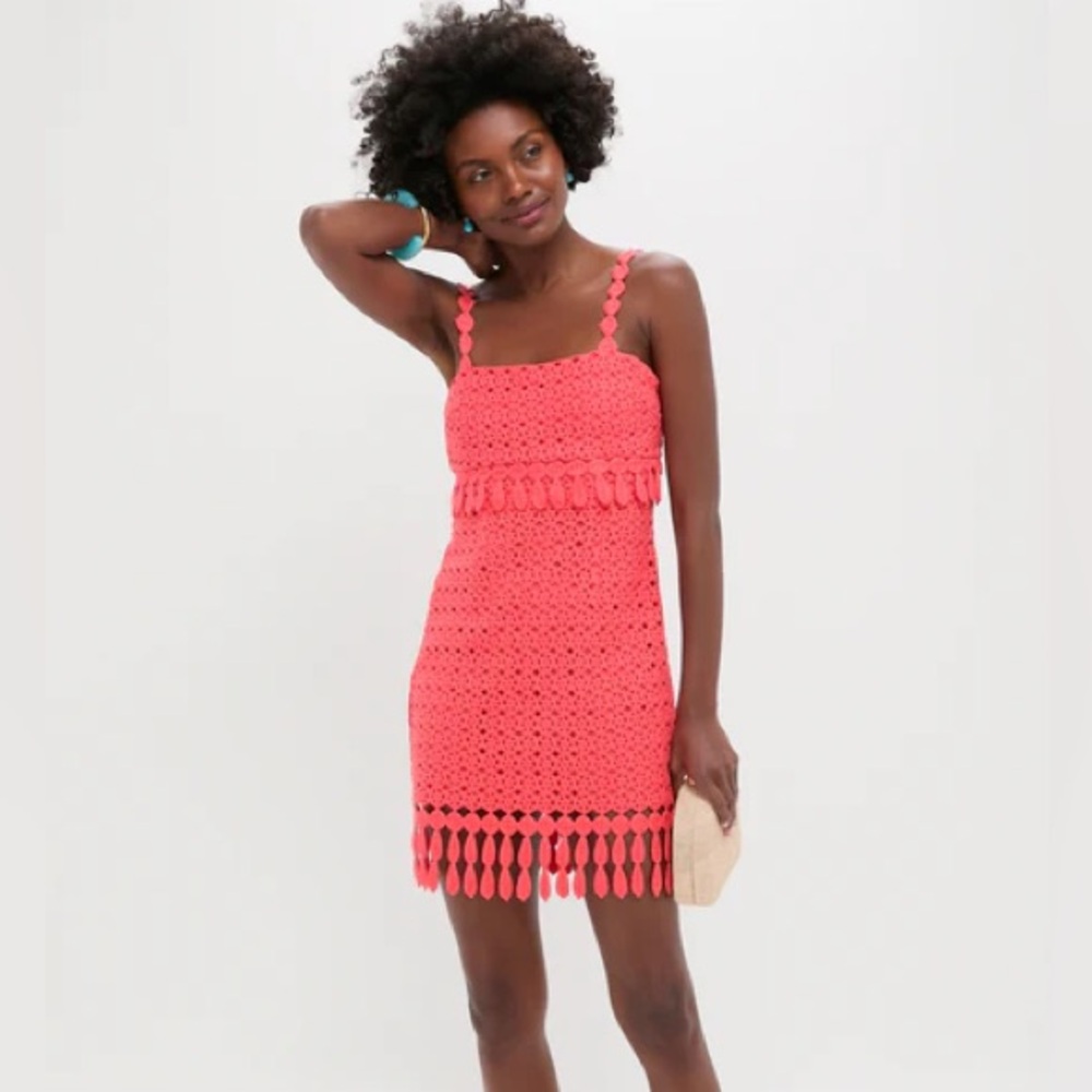 Saylor Caitriona Mini Dress Poppy Size Small
